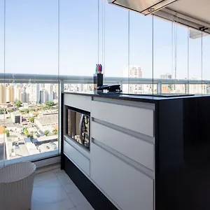 Apartamento Bhomy Vila Olímpia Espetacular Com Sacada Af193, São Paulo